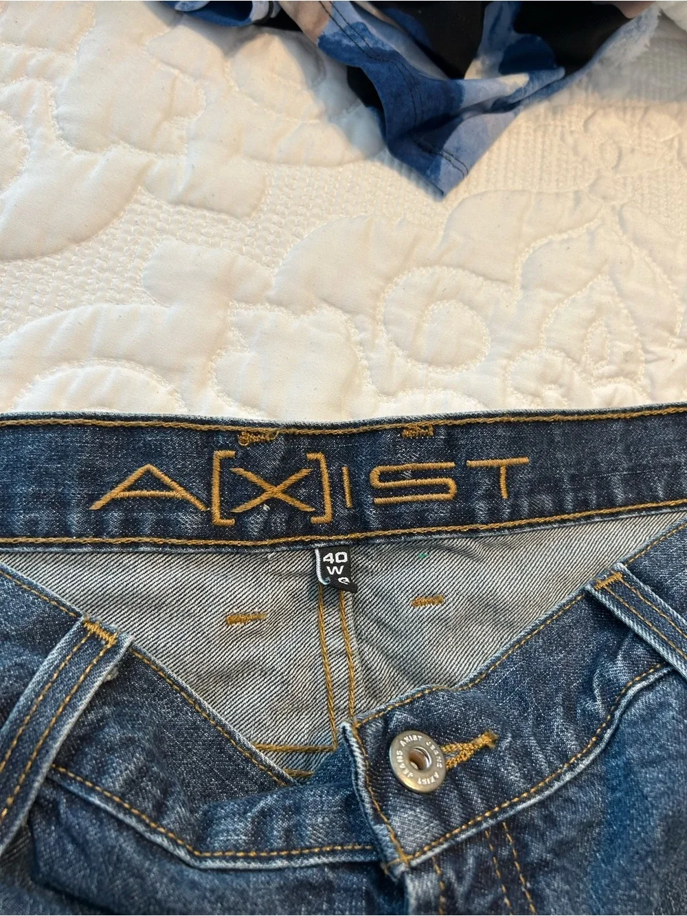 Axist Men’s Blue Straight Jeans